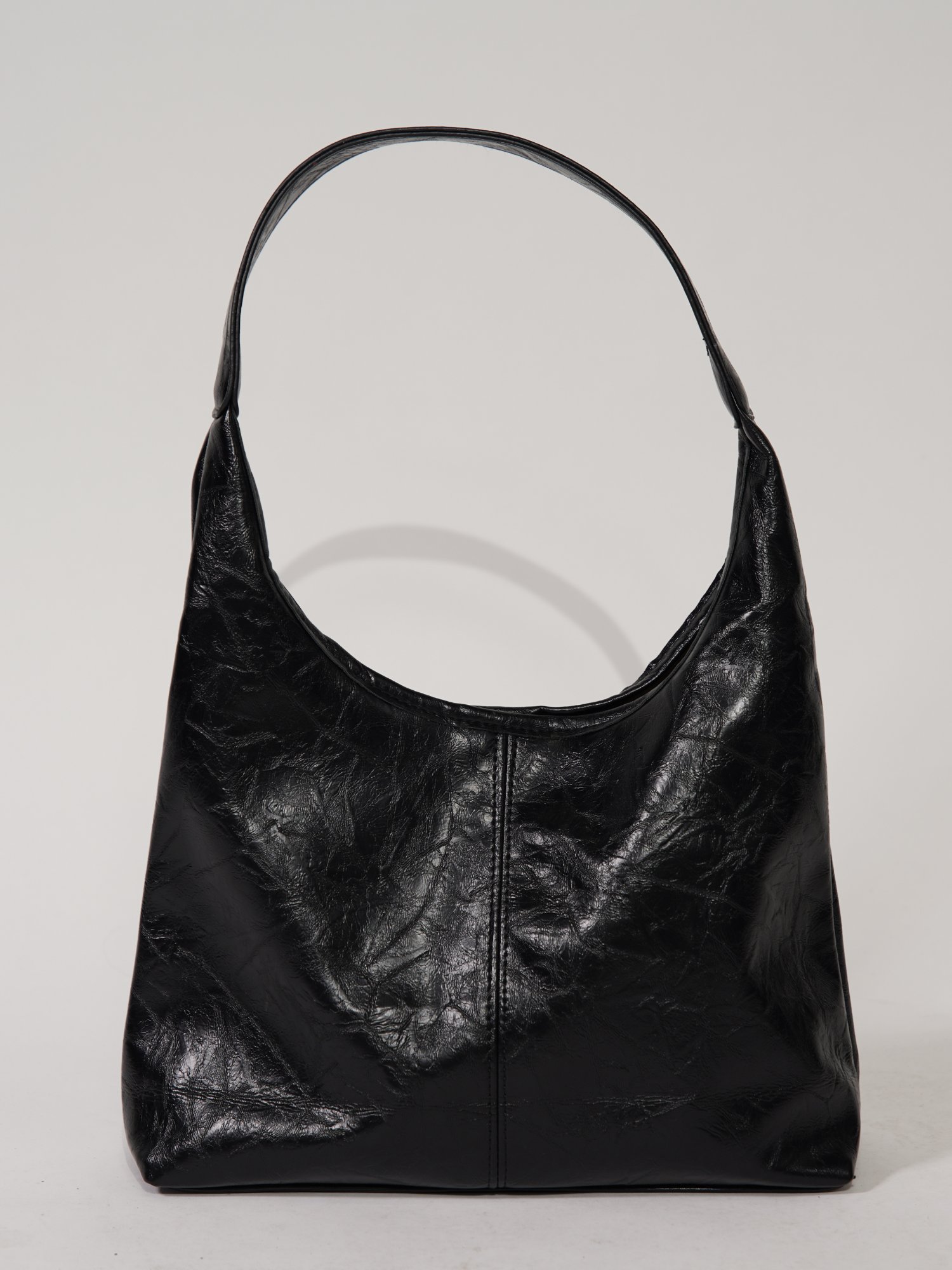 Large Retro Bag in Patinated Leather