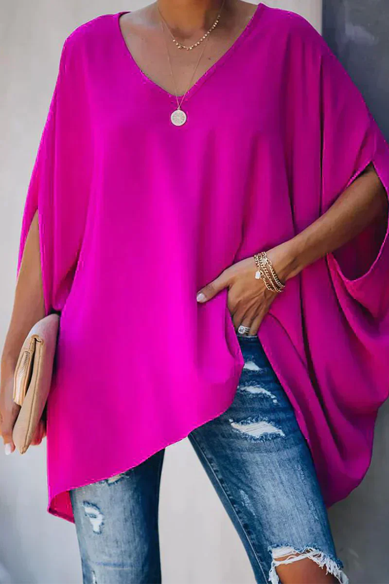 Fashionable Oversized Spring Blouse