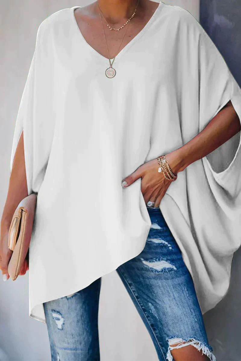 Fashionable Oversized Spring Blouse