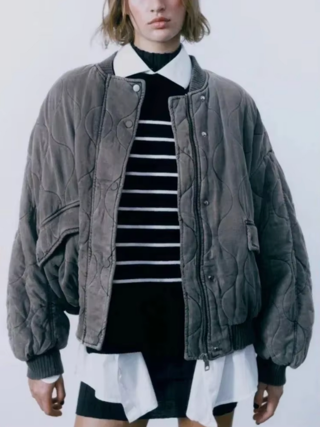 Destiny - Bawełniany T-shirt z Okrągłym Dekoltem