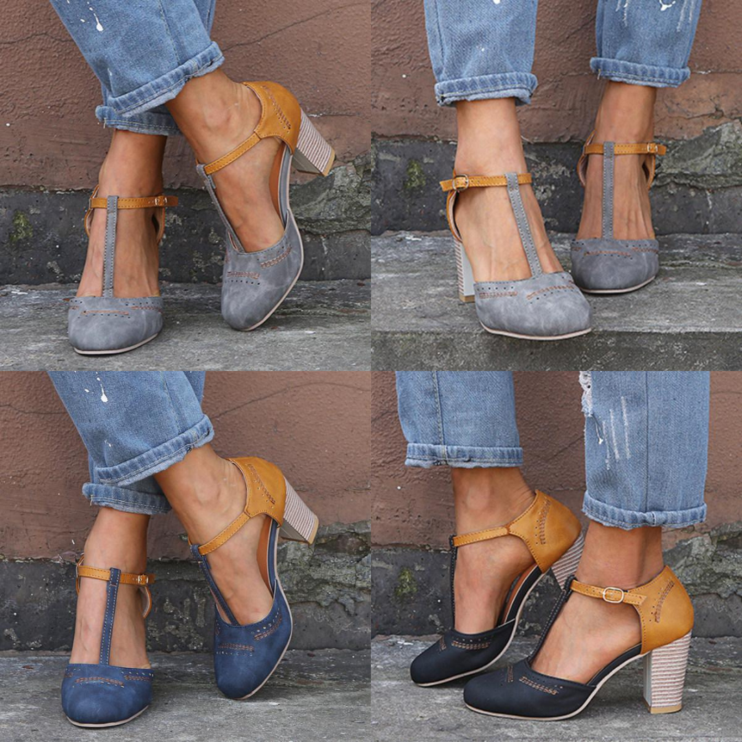 Stylowe retro szpilki damskie