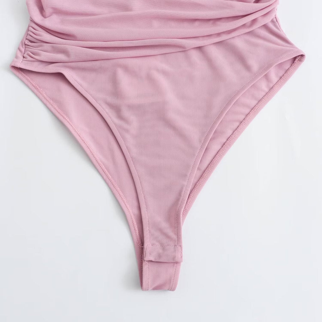 Damskie body z lampartowym wzorem