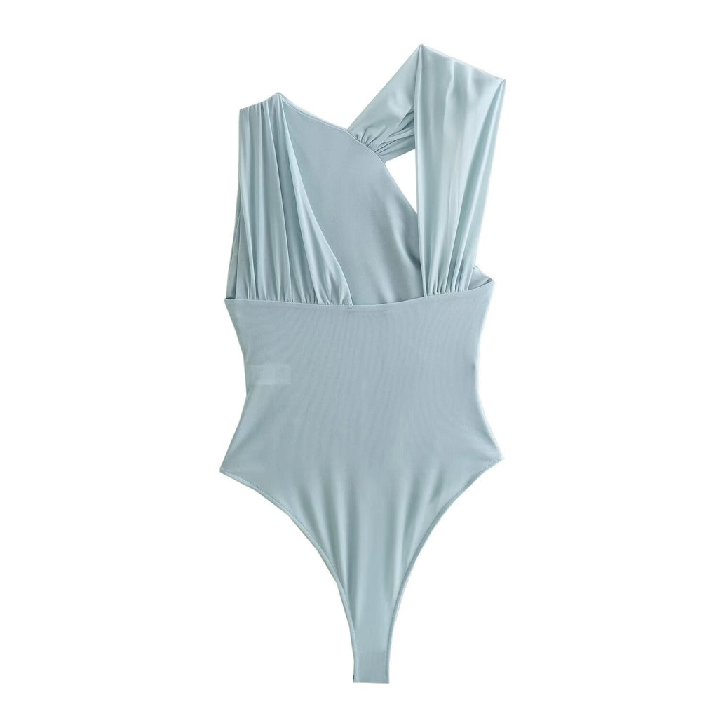 Damskie body z lampartowym wzorem