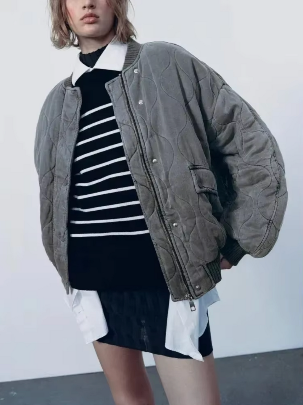 Destiny - Bawełniany T-shirt z Okrągłym Dekoltem