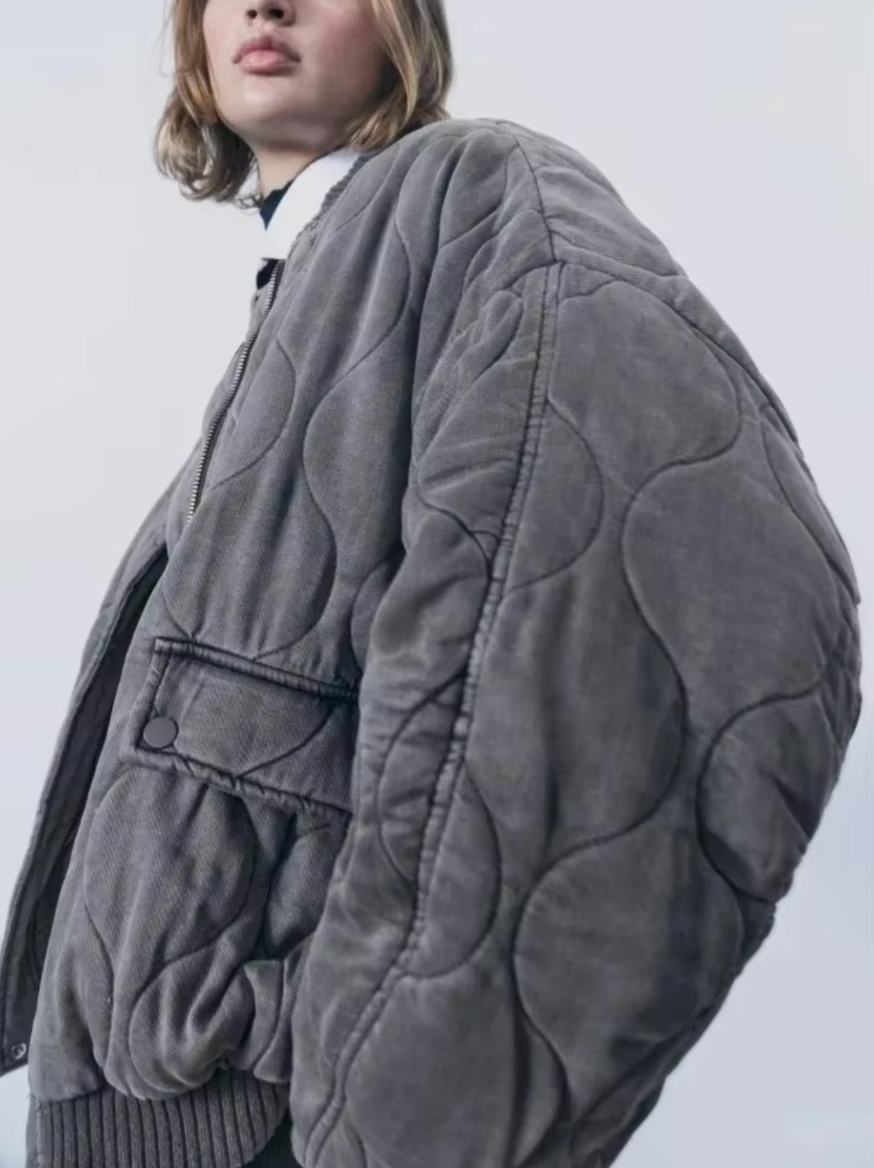 Destiny - Bawełniany T-shirt z Okrągłym Dekoltem