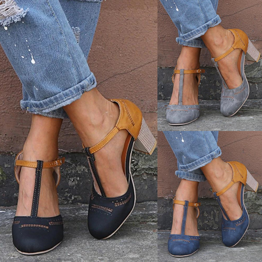 Stylowe retro szpilki damskie