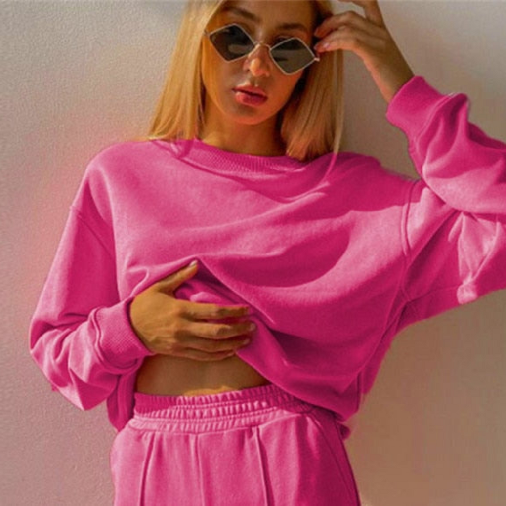 Damski zestaw sportowy dwuczęściowy