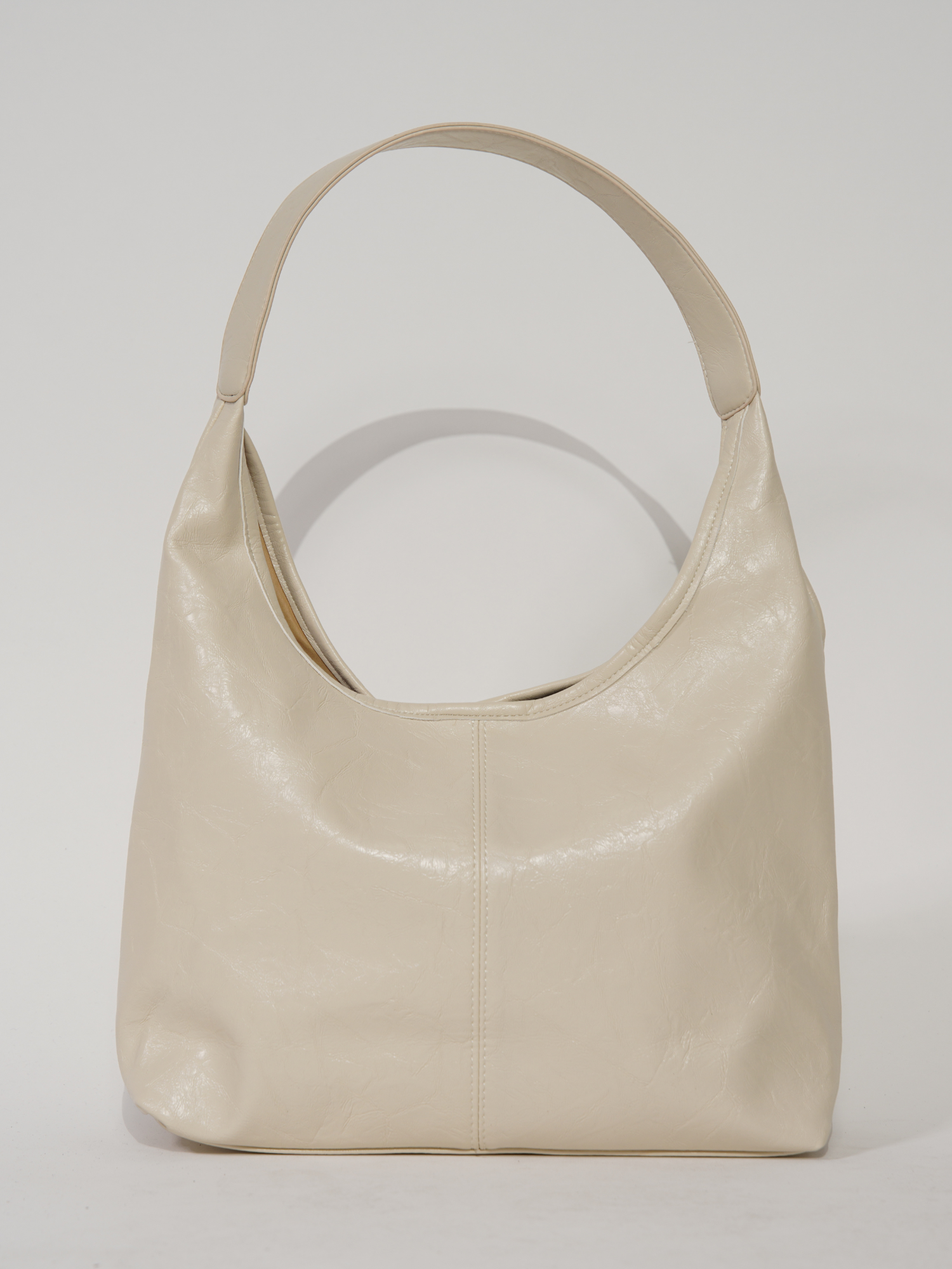 Large Retro Bag in Patinated Leather
