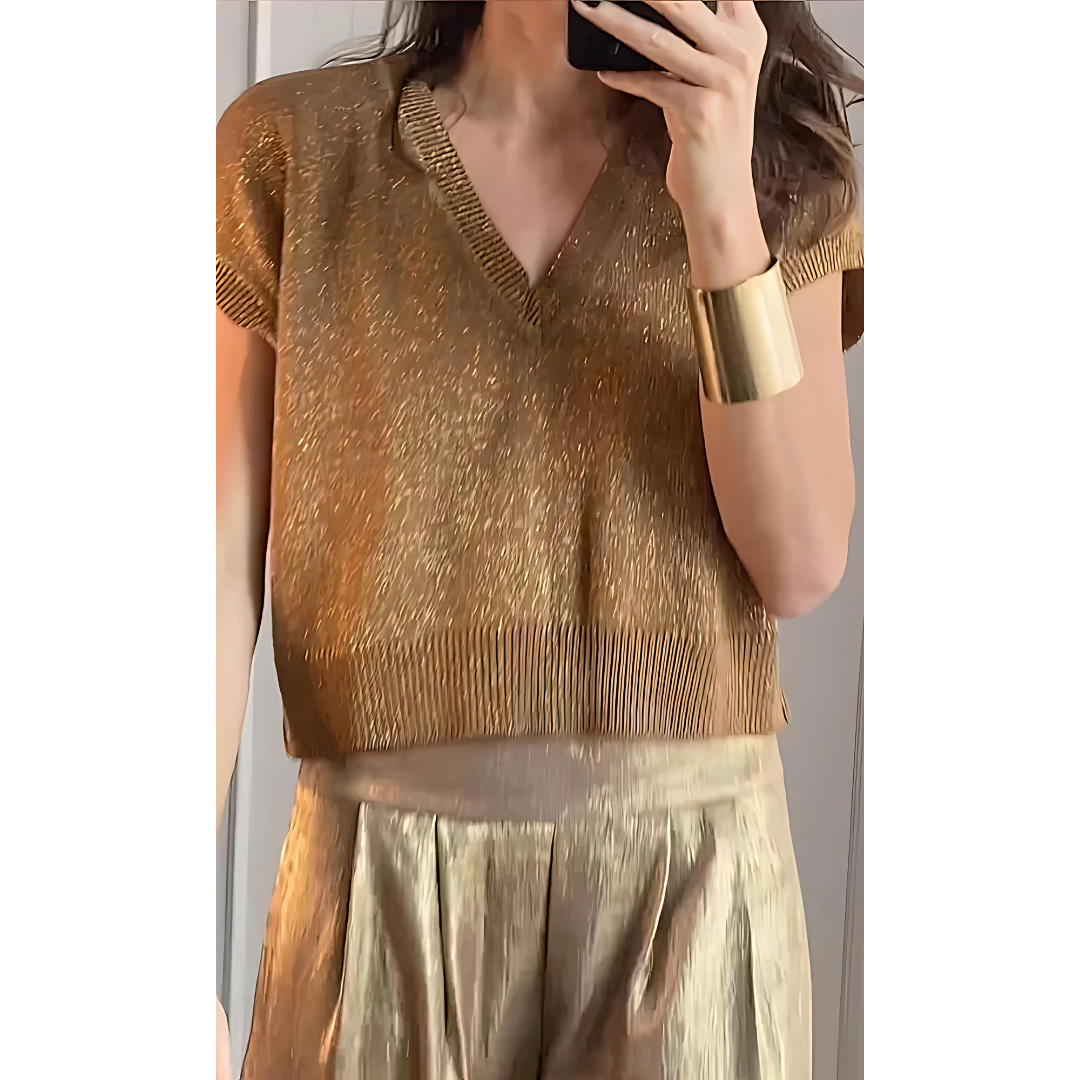 Stylowe Spodnie z Podwyższonym Stanem