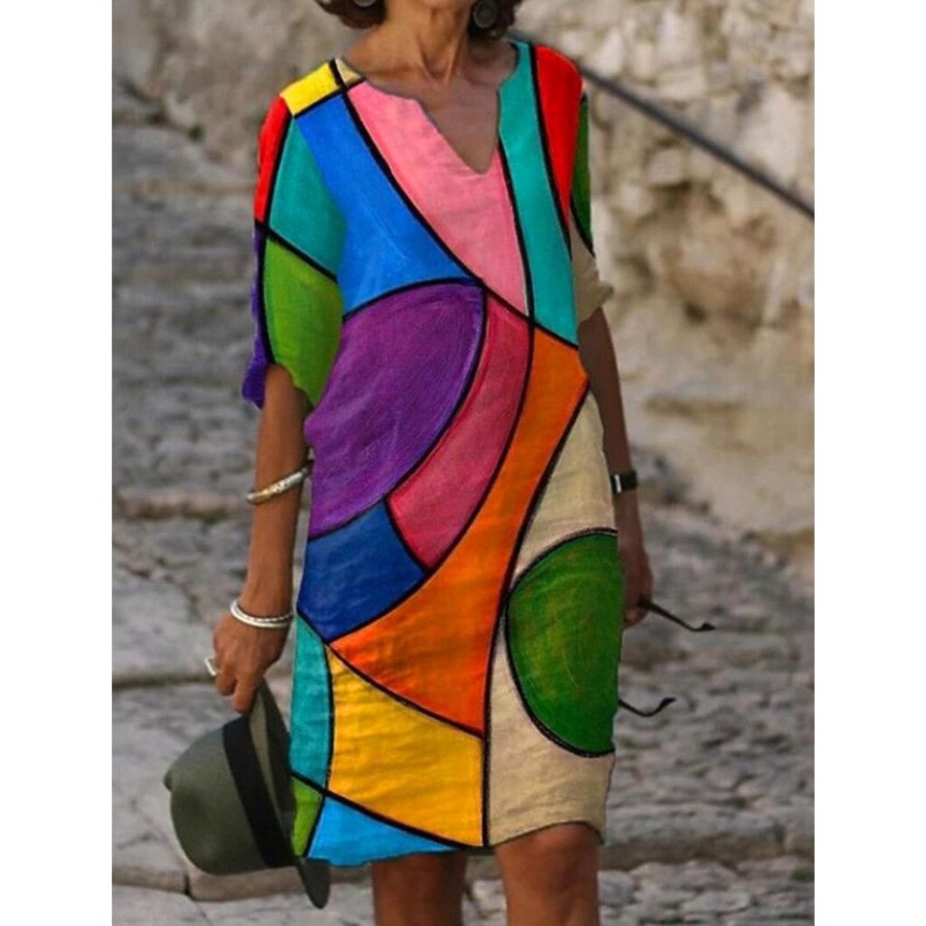 Urokliwa Suknia w Kwiaty