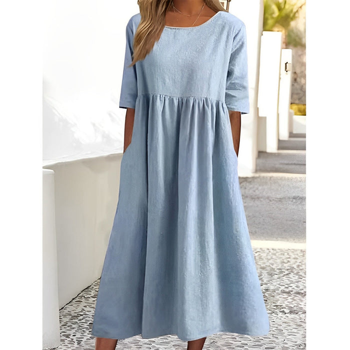 Helena - Ultra Comfortable Women's Summer Dress