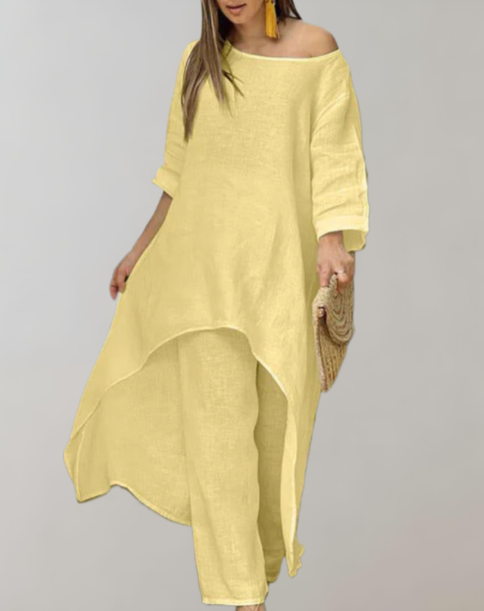 Dwuczęściowy zestaw spodni Carline dla kobiet