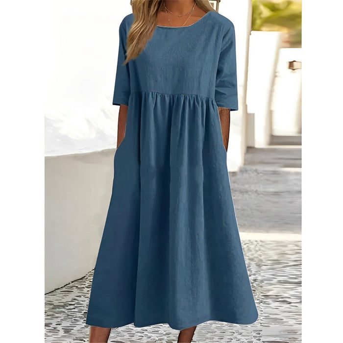 Helena - Ultra Comfortable Women's Summer Dress