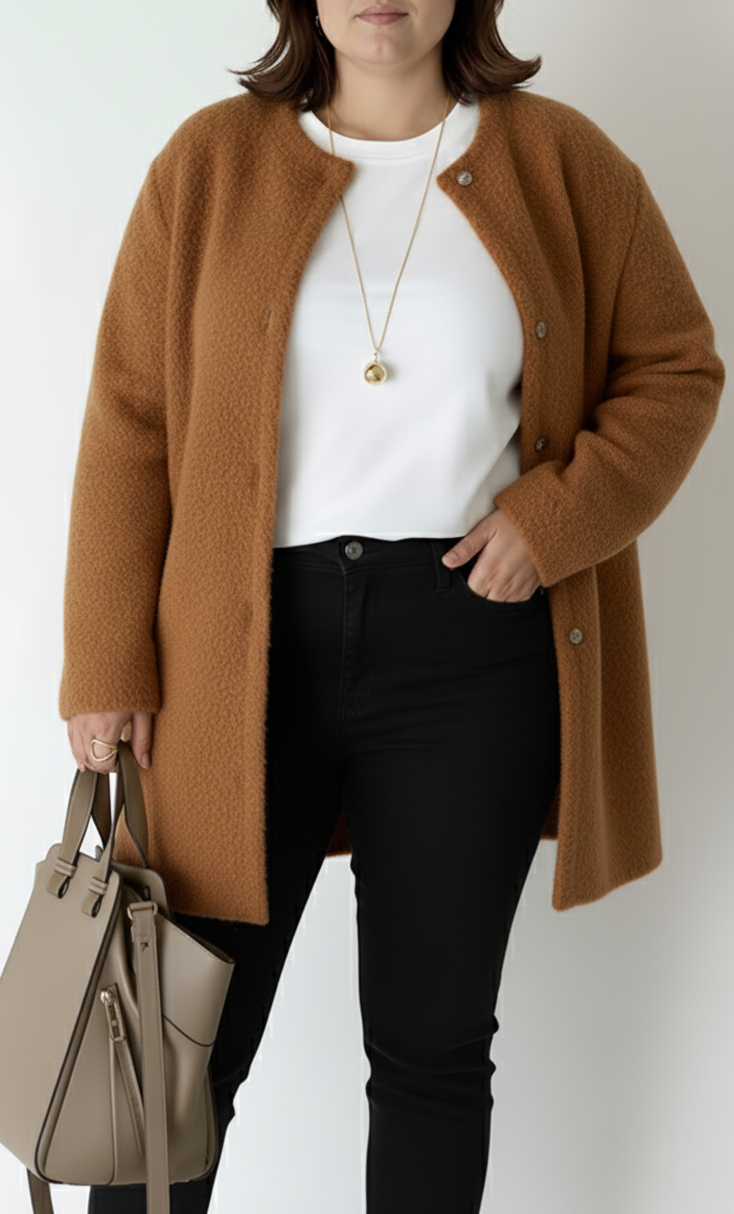 Stylowy i Lekki Kardigan Damski | Dostępne Rozmiary Plus