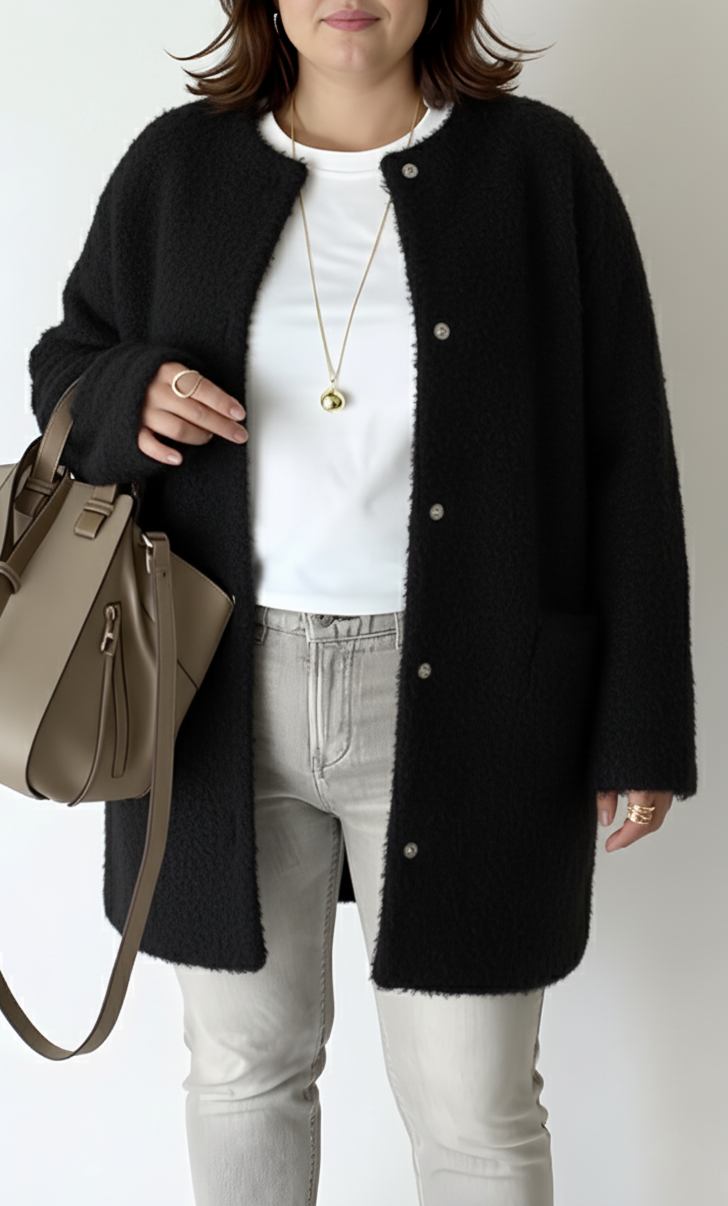 Stylowy i Lekki Kardigan Damski | Dostępne Rozmiary Plus