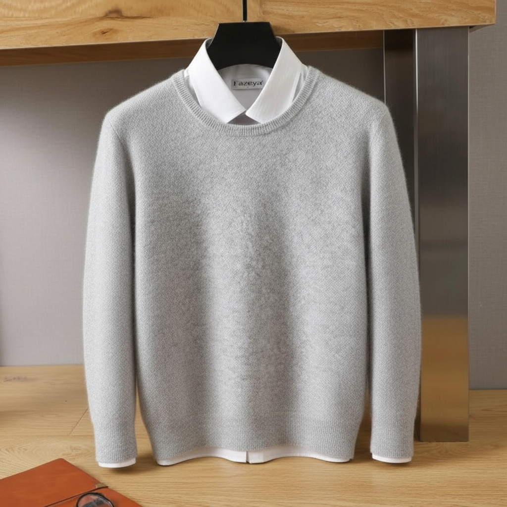 Stylowy damski sweter z dzianiny | Dostępny w rozmiarach plus size