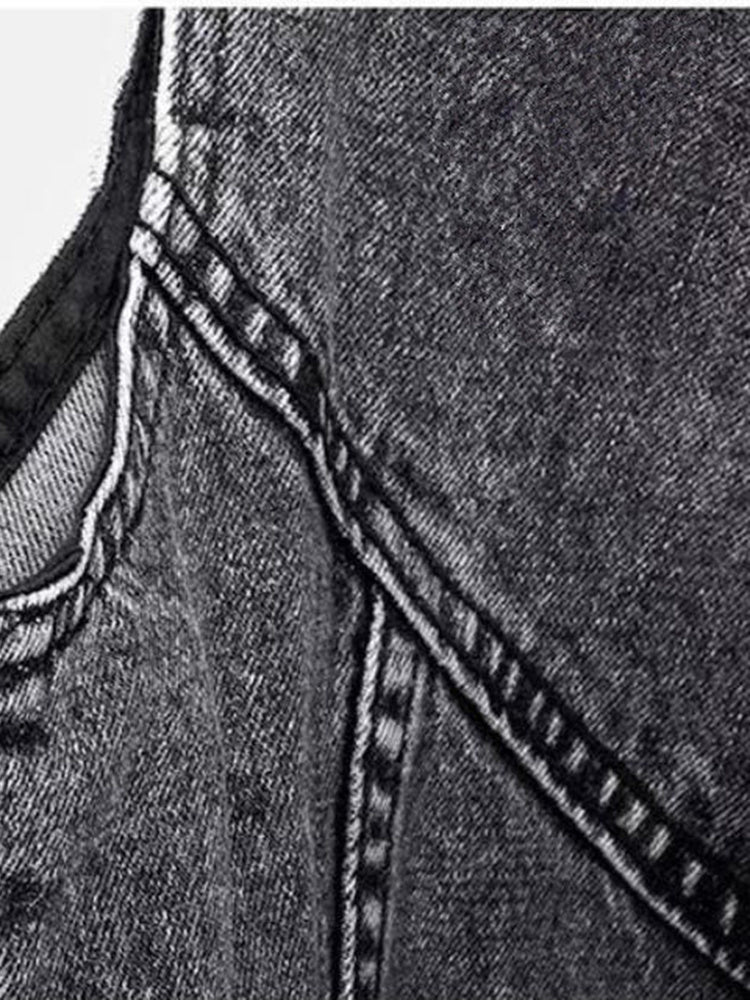 Damska Kamizelka Jeansowa