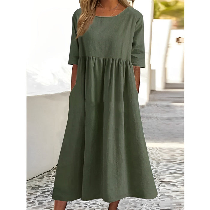 Helena - Ultra Comfortable Women's Summer Dress
