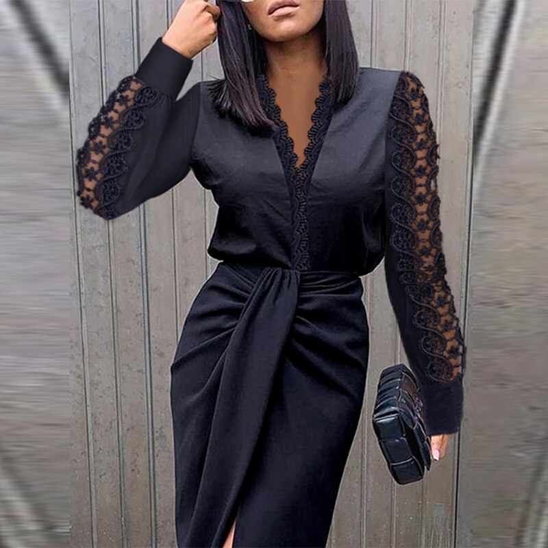 Stylowa długa suknia wieczorowa dla kobiet | Ekskluzywna sukienka koktajlowa