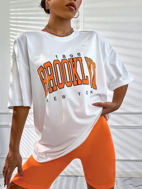 Retro koszulka z Brooklynu w rozmiarze XL