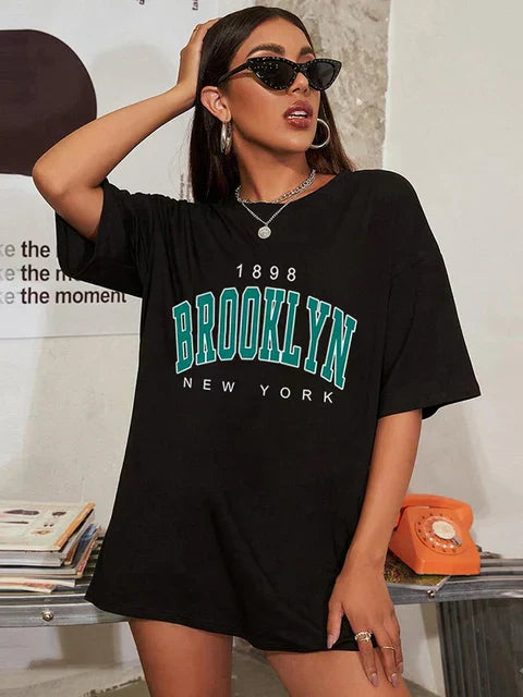 Retro koszulka z Brooklynu w rozmiarze XL