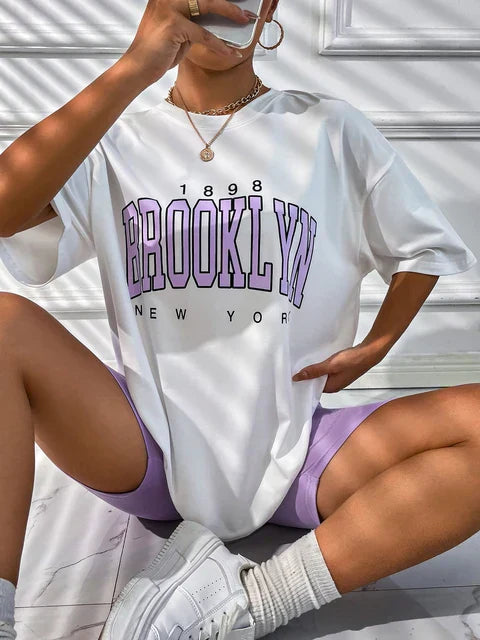 Retro koszulka z Brooklynu w rozmiarze XL