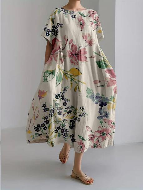 Floral Pattern Dress