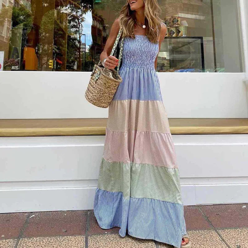 Maxi Sukienka w Stylu Boho Chic