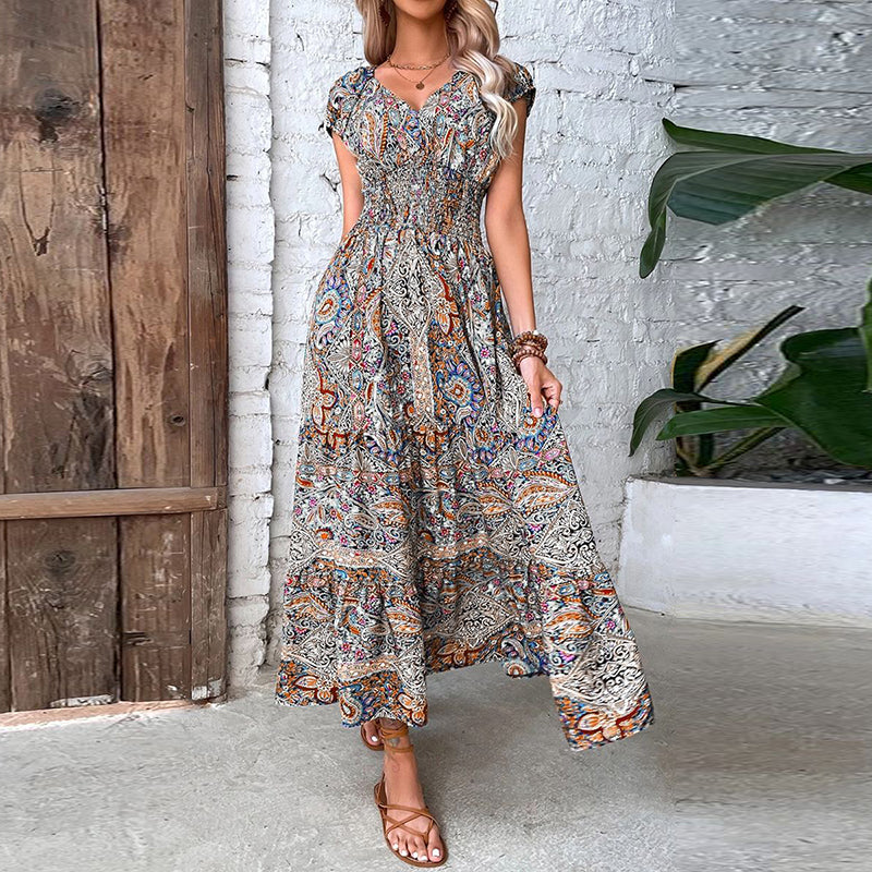 Vintage Boho Maxi Dress