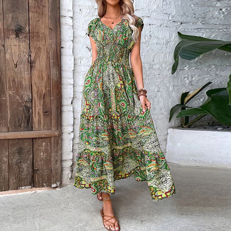 Vintage Boho Maxi Dress