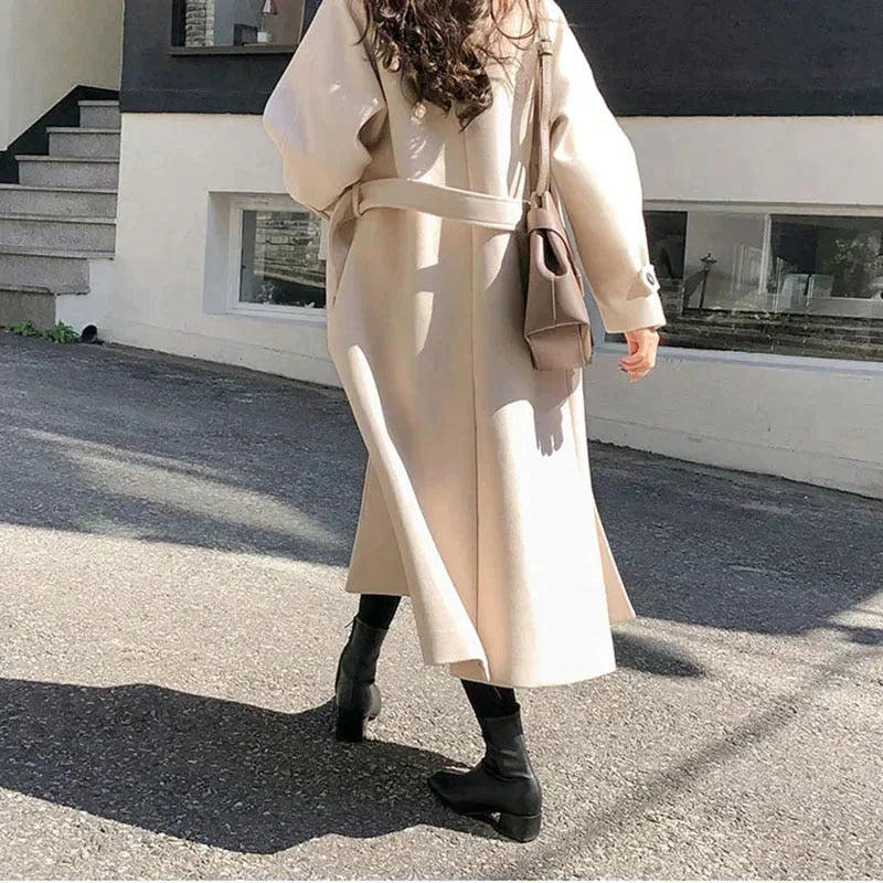 Modny Płaszcz w Rozmiarze Oversize