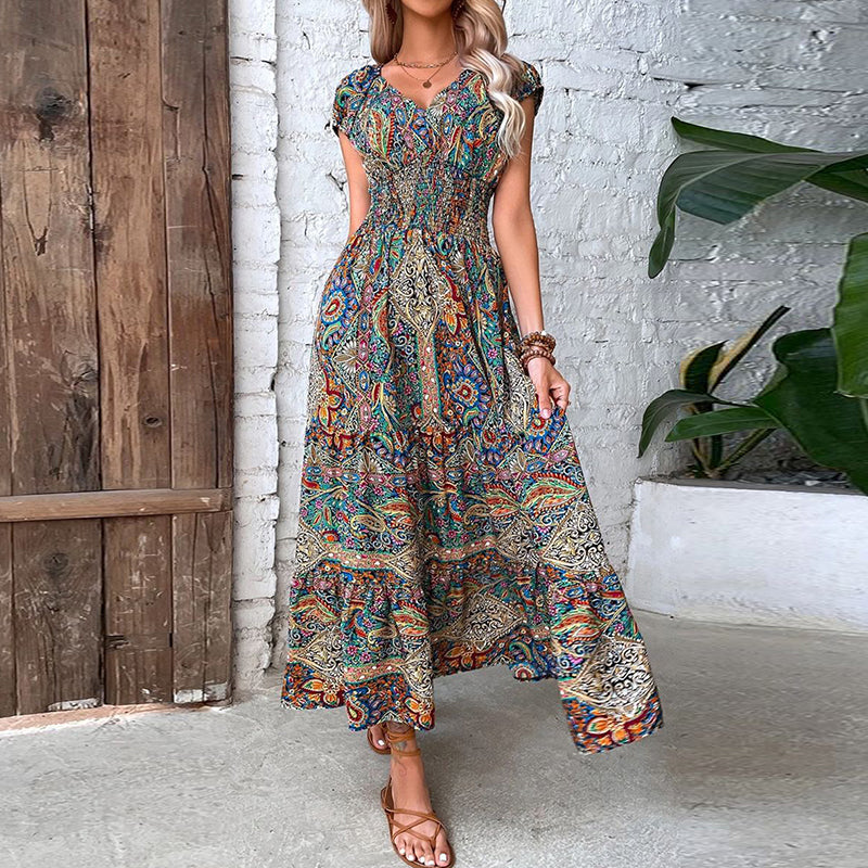 Vintage Boho Maxi Dress