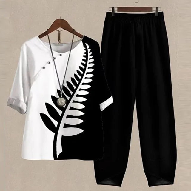 Damski strój dwuczęściowy na lato