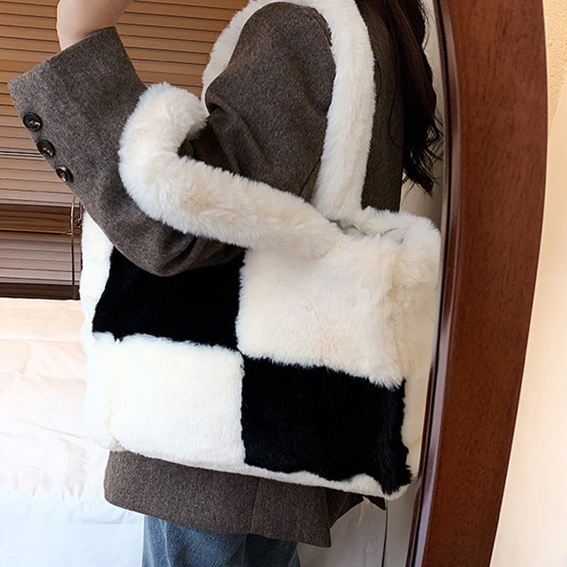 Dante Torebka Damska z Pluszu | Eleganckie Zimowe Akcesorium dla Kobiet