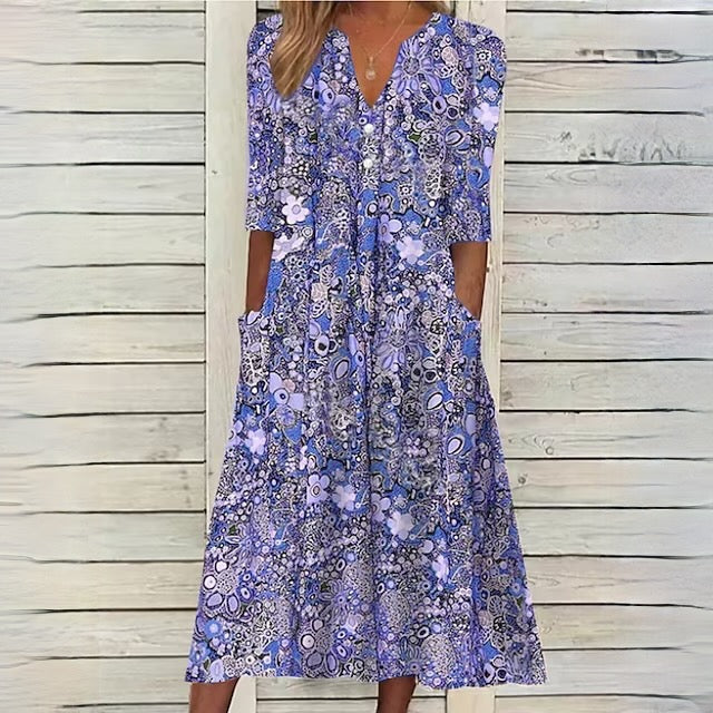 Jazmyn Floral Robe