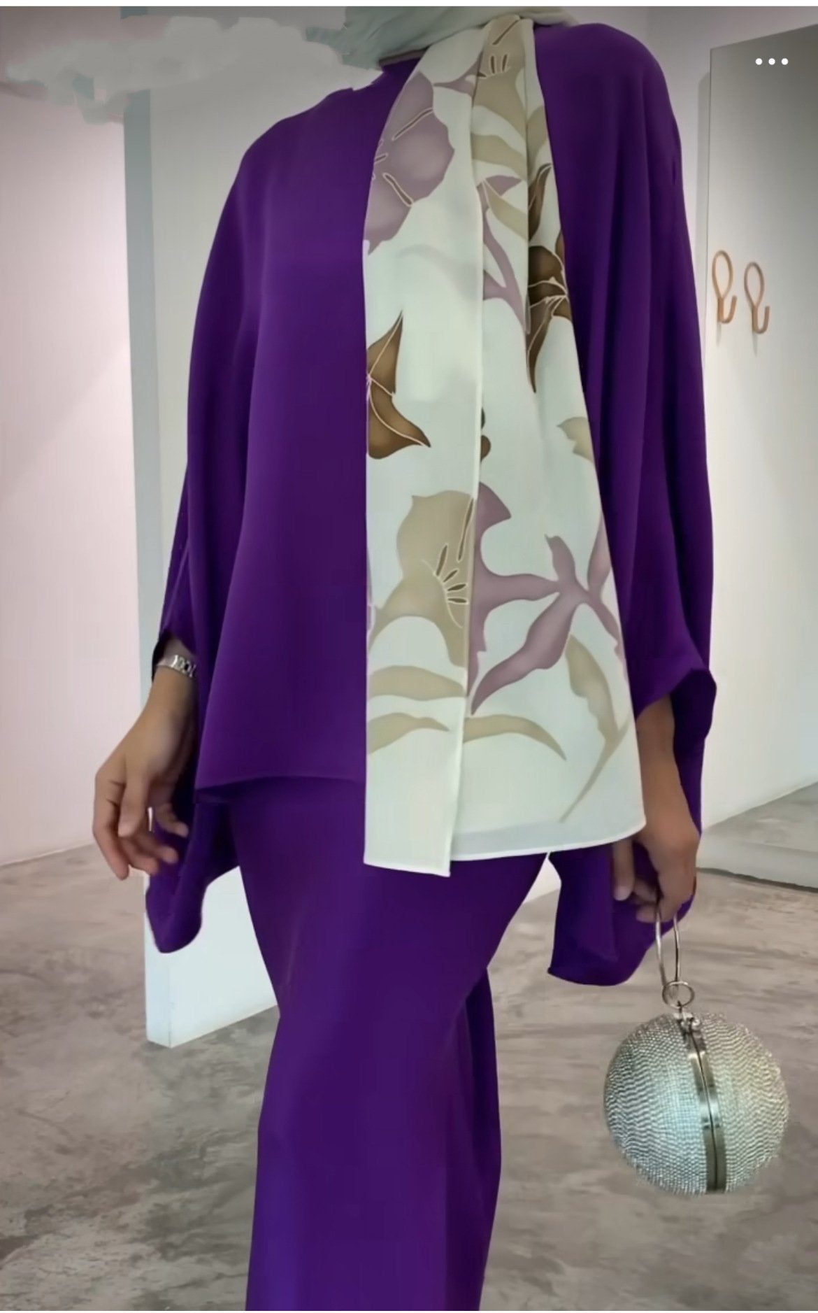 Asya - American Pearl Ensemble Dress