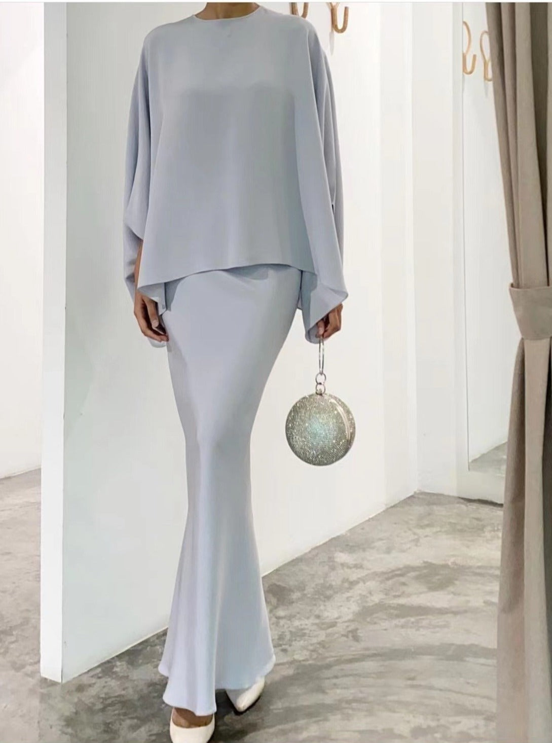 Asya - American Pearl Ensemble Dress