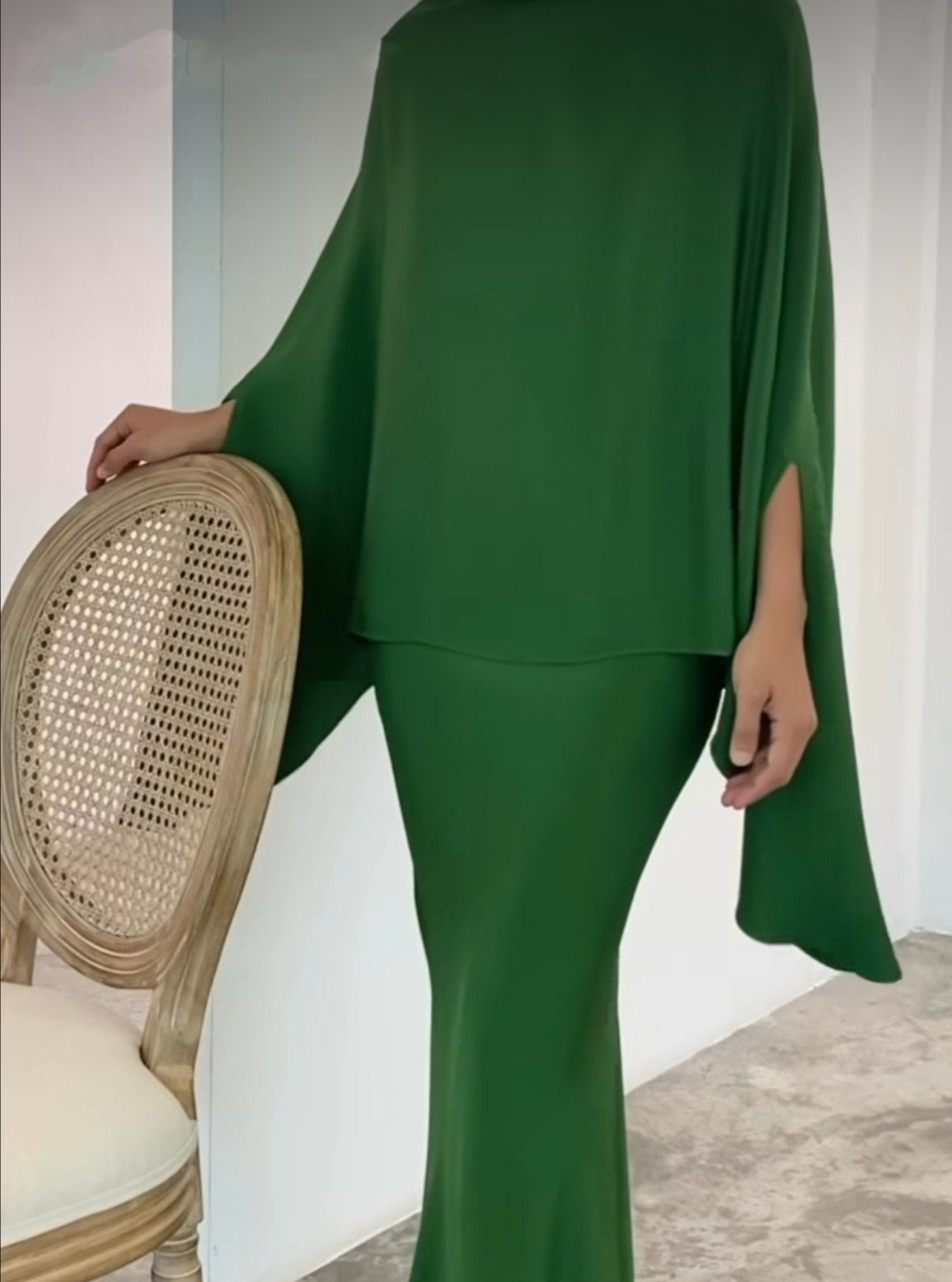 Asya - American Pearl Ensemble Dress