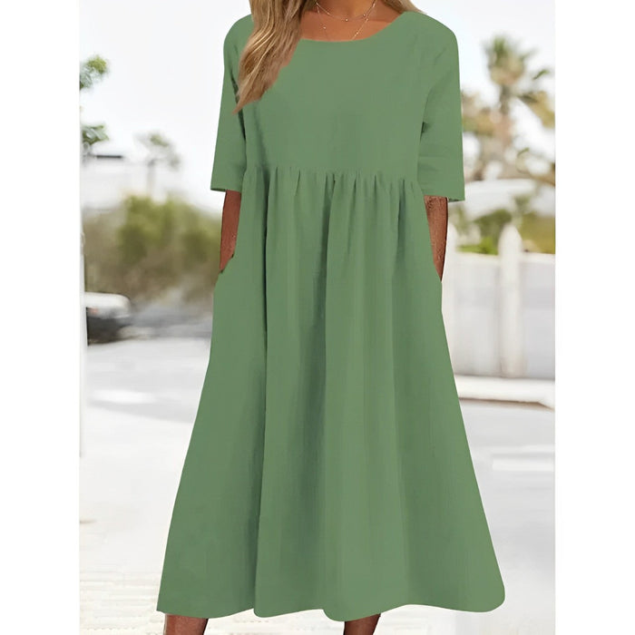 Helena - Ultra Comfortable Women's Summer Dress