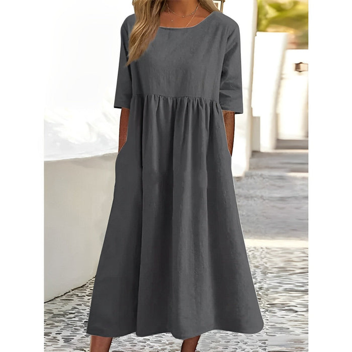 Helena - Ultra Comfortable Women's Summer Dress
