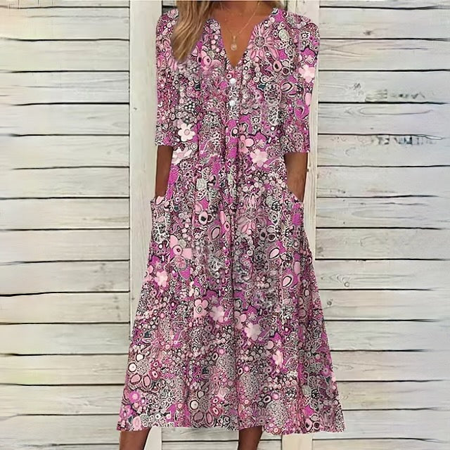 Jazmyn Floral Robe