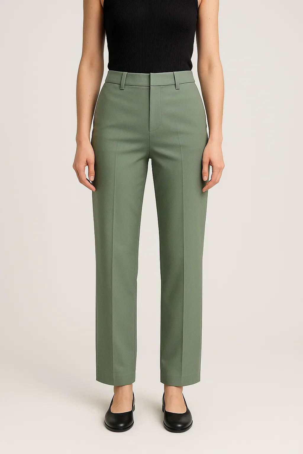 Maison Alaya | Célia Straight-Leg Pants