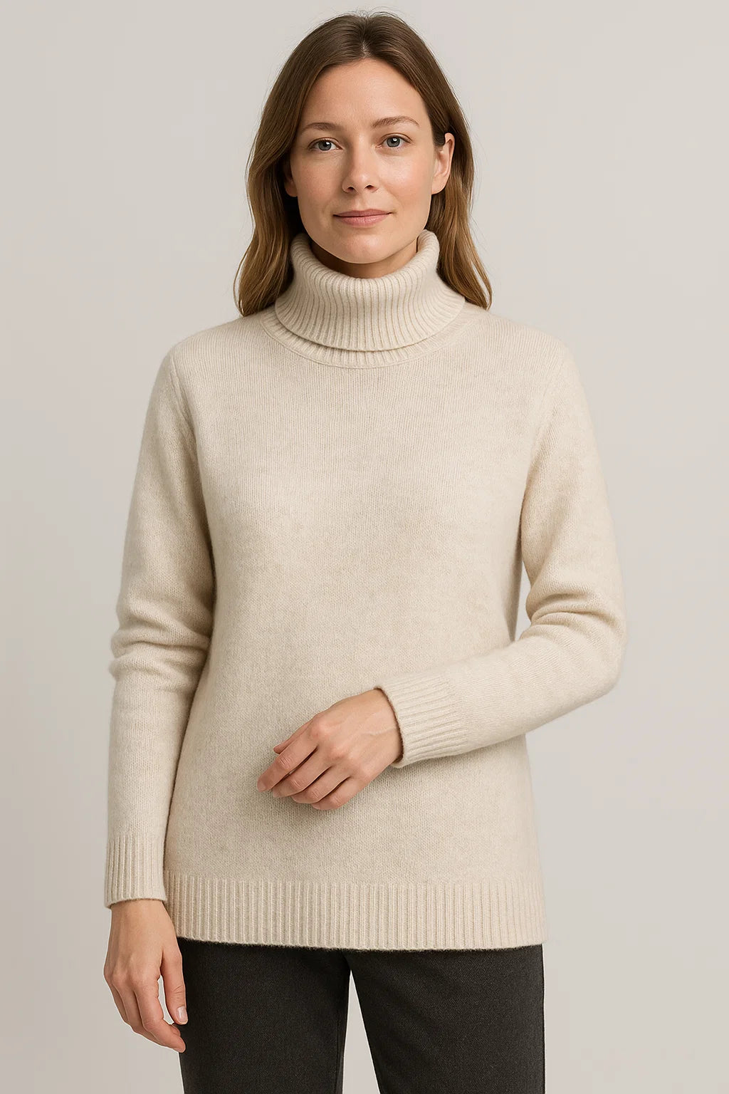 Elisa – Sweter z golfem