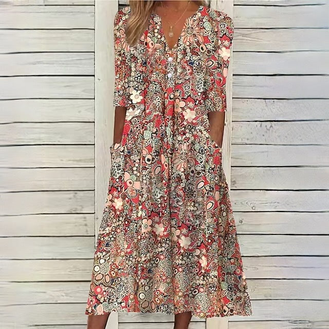 Jazmyn Floral Robe