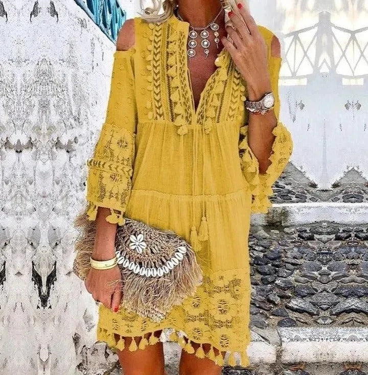 Small Boho Lace Dress